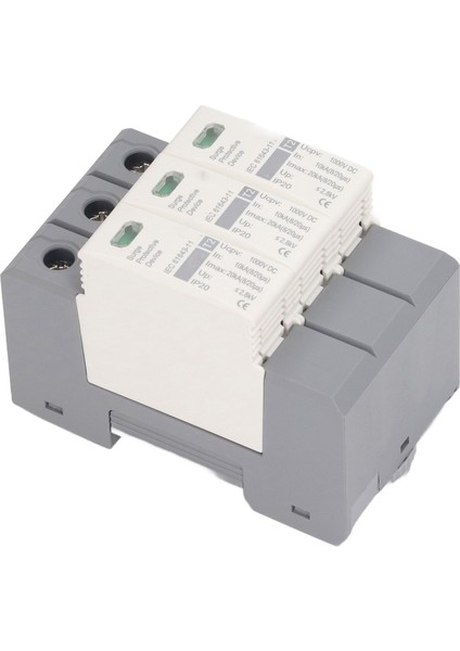 Dc Aşırı Gerilim Koruma Cihazı Deşarj Fotovoltaik Devre Kesici Koruyucu 3p 1000V 10‑20KA Dağıtım Kutusu Malzemeleri (Yurt Dışından) indirimleri