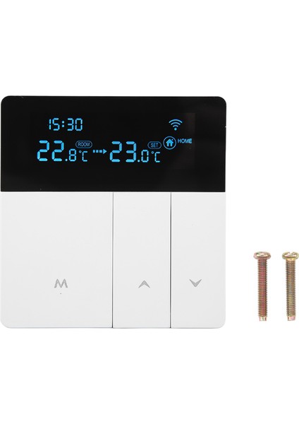 Sıcaklık Kontrol Cihazı LCD Dijital Uzaktan Su Isıtma Kazanı App Kontrol Termostatı Tuya AC90V‑240V Wıfı Tipi (Yurt Dışından)