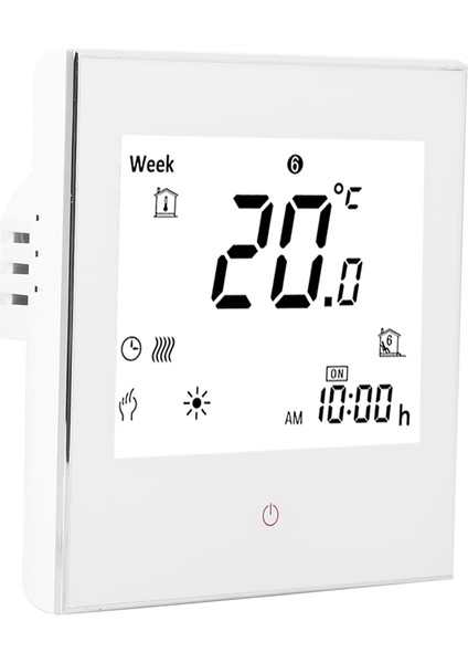 Isıtma Oda Termostatı Haftalık Programlanabilir LCD Ekran Dokunmatik Ekran 5A AC110‑230V (Yurt Dışından) indirimleri