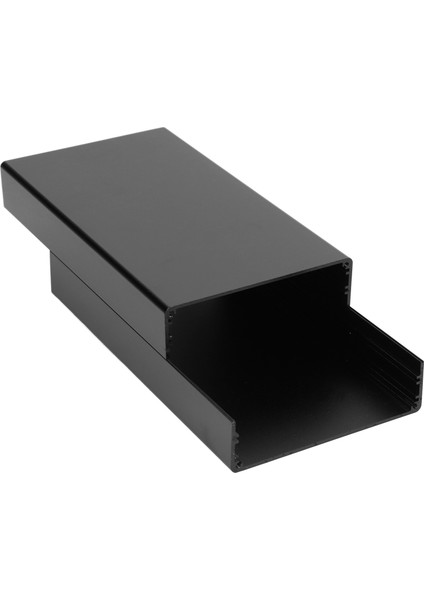 Alüminyum Alaşımlı Elektrik Kutusu Güç Amplifikatörü Proje Kasası Bölünmüş Muhafaza 58X110X200MM Mat Siyah (Yurt Dışından) fiyatları