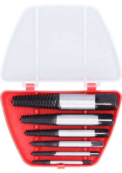 6 Adet Vida Çıkarıcı Verimli Hızlı Karbon Çelik Hafif Taşınabilir Vida Çıkarma Aracı Kırık Vida Için (Yurt Dışından)