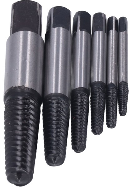 6 Adet Vida Çıkarıcı Verimli Hızlı Karbon Çelik Hafif Taşınabilir Vida Çıkarma Aracı Kırık Vida Için (Yurt Dışından) modelleri