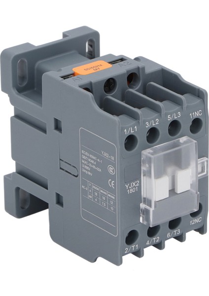 Ac Kontaktör Bakır Normalde Kapalı Gümüş Kontak Devre Anahtarı Kontrol Cihazı 18A Güç Ac 220V Için (Yurt Dışından) fiyatları