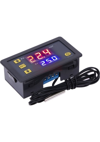 Su Geçirmez Problu Sıcaklık Kontrol Modülü Yüksek Doğruluklu Dijital Ekran Termostat Anahtarı ‑50‑110℃ 24V (Yurt Dışından) fiyatları