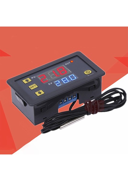 Su Geçirmez Problu Sıcaklık Kontrol Modülü Yüksek Doğruluklu Dijital Ekran Termostat Anahtarı ‑50‑110℃ 24V (Yurt Dışından) indirimleri