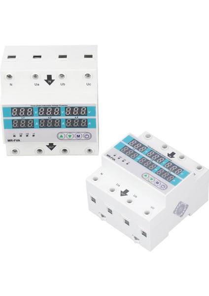 3 Fazlı Ayarlanabilir Voltaj Koruyucu 220V Kendi Kendini Sıfırlayan Ev Tipi Aşırı ve Düşük Voltaj Koruyucu Cihaz (Yurt Dışından) indirimleri