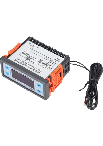 Dijital Sıcaklık Kontrol Cihazı Akıllı Isıtma Soğutma Kontrol Anahtarı Evde Bira Yapımı Için XDW200 (12V) (Yurt Dışından)