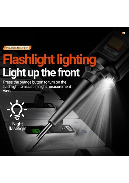 Aneng B15 Indüksiyon Test Kalemi Vurgu Rengi Işık Profesyonel Ac Voltaj Algılama Elektrikçi Tornavida Test Araçları 24V-250V (Yurt Dışından) modelleri