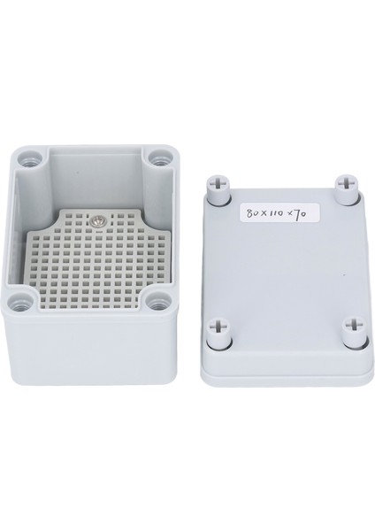 Montaj Plakalı Bağlantı Kutusu Abs Plastik Dıy Elektrik Proje Kutusu IP67 Su Geçirmez Toz Geçirmez Muhafaza Gri (Yurt Dışından) modelleri