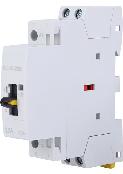 Ev Tipi Ac Kontaktör Anahtarı BCH8-25M Manuel Fonksiyonlu 2P25A 24V2NO (Yurt Dışından) fiyatları