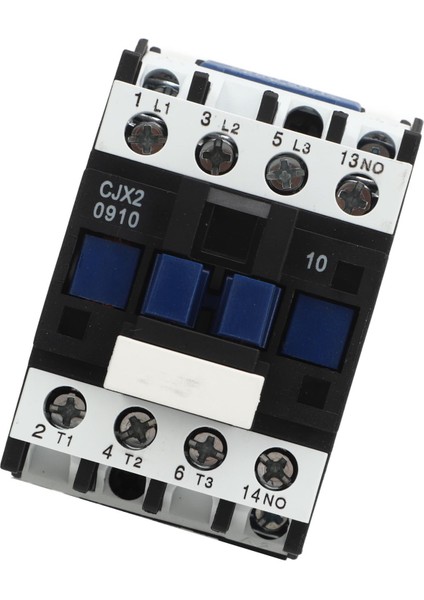 Cjx2 0910 Elektrik Güç Kontaktörü 3 Faz Gümüş Kontak Din Ray Montaj Tabanı ile Motor Ac 220V 9A (Yurt Dışından) modelleri