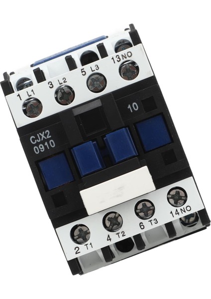 Cjx2 0910 Elektrik Güç Kontaktörü 3 Faz Gümüş Kontak Din Ray Montaj Tabanı ile Motor Ac 220V 9A (Yurt Dışından) indirimleri