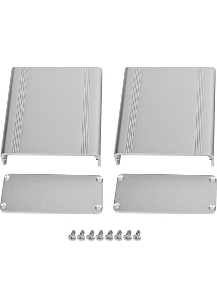 Alüminyum Soğutma Kasası Dıy Devre Kartı Projesi Enstrüman Muhafazası 38 x 88 x 100MM (Yurt Dışından)