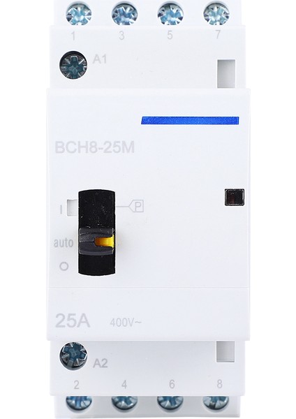 BCH8-25M 4p 25A Ev Tipi Ac Modüler Kontaktör Manuel Kontrol Anahtarı (4no) (Yurt Dışından)