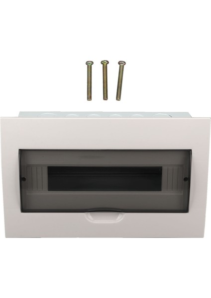 Dağıtım Koruma Kutusu 15 Yollu Su Geçirmez Devre Kesici Şeffaf Kabuklu Dağıtım Kutusu Dın Rayı (Yurt Dışından)