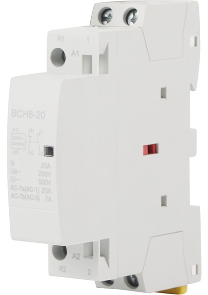 2p 20A Ev Tipi Ac Kontaktör Dın Ray Montajı 1no 1nc (220V/230V) (Yurt Dışından)
