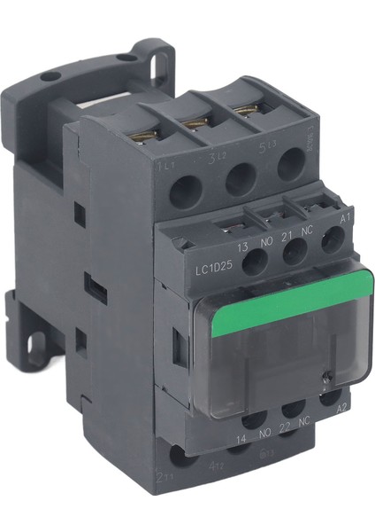 Ac Kontaktör 1no 1nc 25A 380V Yüksek Gerilim Bobini Gümüş Kontak Motor Kontrol Cihazı LC1D25 380V (Yurt Dışından) fiyatları