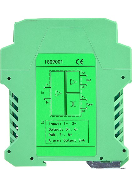 Elektrik Sinyal Izolatörü Analog Giriş Çıkış 4-20MA Akım Sinyali Izolasyonu 1 Giriş 1 Çıkış (Yurt Dışından)