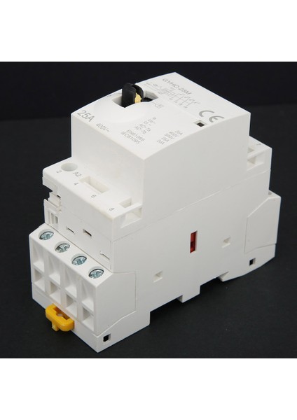 4p 25A 220V 50Hz Dın Raylı Ev Tipi Ac Kontaktörü Manuel Kontrol Anahtarı ile (Yurt Dışından) fırsatları