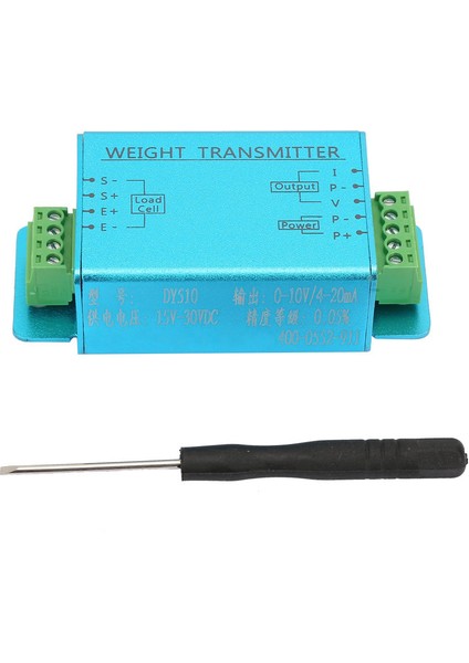 DY510 4-20MA Yük Hücresi Tartım Sensörü Transdüser Verici Amplifikatör Sinyal Amplifikasyonu (Yurt Dışından)
