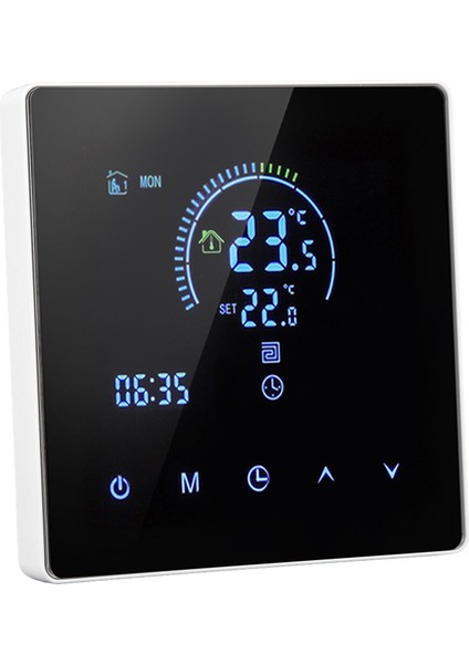 3500W Maksimum Sıcaklık Kontrol Cihazı 5‑60℃ Ayarı LCD Dijital Uzaktan App Kontrol Termostatı Tuya AC90V‑240V Wıfı Tipi (Yurt Dışından) modelleri