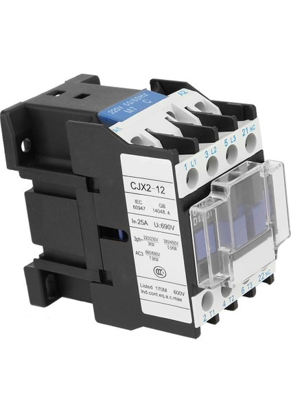 CJX2-1201 Ray Montajlı Ac Kontaktör Endüstriyel Elektrik Ac Kontaktör 12A (Yurt Dışından) fiyatları