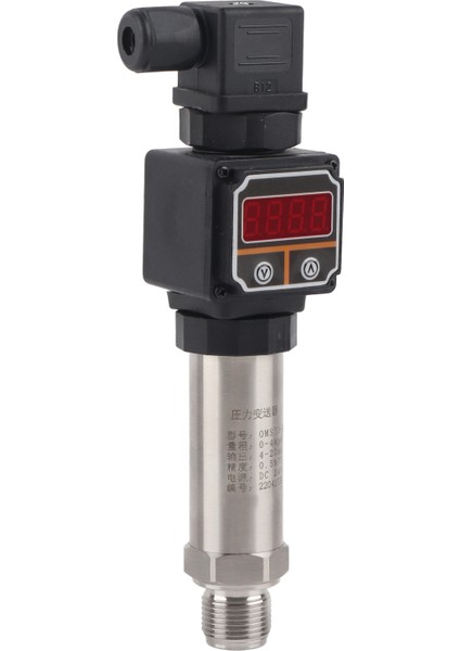 Basınç Vericisi Dijital Ekran Küçük Transdüser Sensörü 04MPA 420MA DC24V OMSJDXQYHX01 (Yurt Dışından)