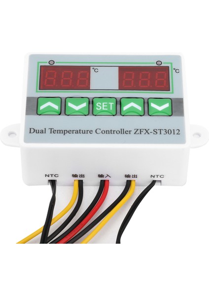 ZFX-ST3012 Akıllı Dijital Sıcaklık Kontrol Cihazı Çift Ekranlı Elektrikli Mikrobilgisayar Termostatı (220V) (Yurt Dışından) modelleri