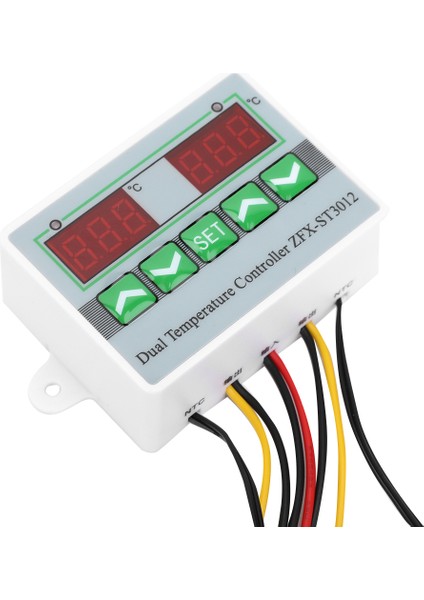 ZFX-ST3012 Akıllı Dijital Sıcaklık Kontrol Cihazı Çift Ekranlı Elektrikli Mikrobilgisayar Termostatı (220V) (Yurt Dışından) fırsatları