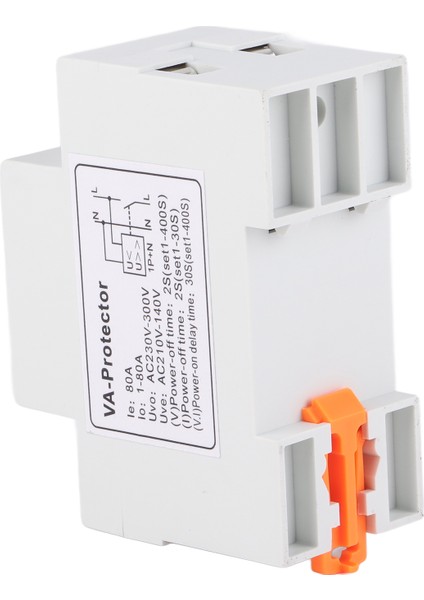 Aşırı Düşük Gerilim Koruma Cihazı Dijital Ekran Otomatik Kurtarma Ayarlanabilir Koruyucu Dın Ray Montajı 80A 2p (Yurt Dışından) modelleri