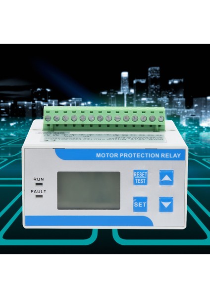 Entegre Motor Koruyucu 3 Fazlı Dijital Faz Arızası Aşırı Yük Koruması AC380V 3-160A (Yurt Dışından) indirimleri