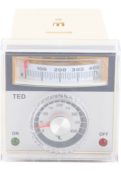 TED-2001 Pointer Sıcaklık Kontrol Cihazı K Tipi Termostat 0-400℃ 220VAC (Yurt Dışından)