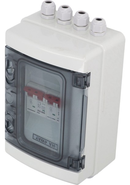Dc Minyatür Devre Kesici Kutusu 2 Giriş 2 Çıkış Pv Güneş Bağlantı Kesme Anahtarı Güç Dağıtımı Uv Geçirmez IP65 Su Geçirmez 500V 32A (Yurt Dışından) fırsatları