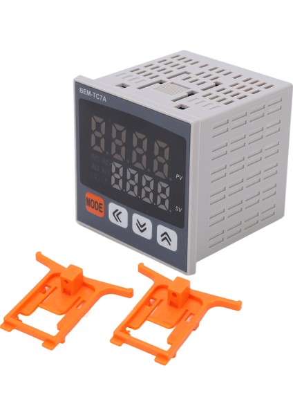 Dijital Termostat Pıd Sıcaklık Kontrol Cihazı Akıllı Röle Çıkış Termostatı 100240VAC (BEM-TC7A-14RV) (Yurt Dışından)