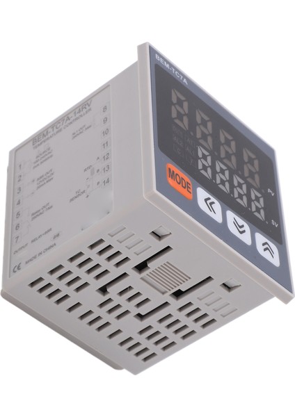 Dijital Termostat Pıd Sıcaklık Kontrol Cihazı Akıllı Röle Çıkış Termostatı 100240VAC (BEM-TC7A-14RV) (Yurt Dışından) fırsatları