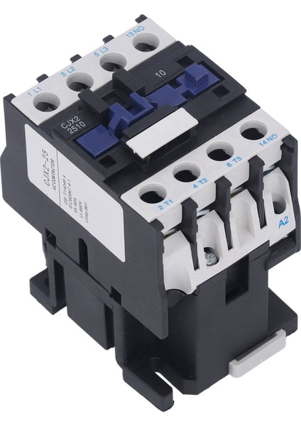 25A Güç Kontaktörü Normalde Açık Elektrik Ac Kontaktörü Gümüş Alaşımlı Kontak M5 Vida Montajı AC110V (Yurt Dışından) modelleri