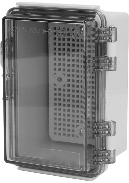 Menteşeli Kapaklı Dağıtım Kutusu Montaj Plakası Braketleri IP67 Su Geçirmez Abs Plastik Elektrik Muhafazası 100X150X90MM (Yurt Dışından) fırsatları