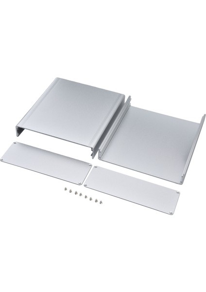 Alüminyum Alaşımlı Muhafaza Amplifikatör Devre Kartı Bağlantı Muhafazası Dıy Kasa 62X178X200MM (Yurt Dışından)