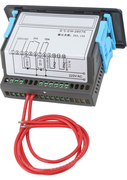 Dokunmatik Akıllı Termostat Çift Ekranlı Dijital Soğutma Defrost Sıcaklık Kontrol Cihazı AC220V (Yurt Dışından) indirimleri