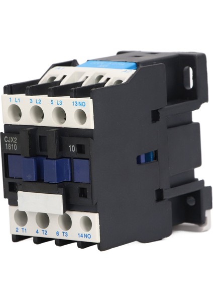 220V 18A Ac Kontaktör Normalde Açık Elektrik Kontaktörü Gümüş Alaşımlı Kontak M5 Vida CJX2‑1810 (Yurt Dışından)
