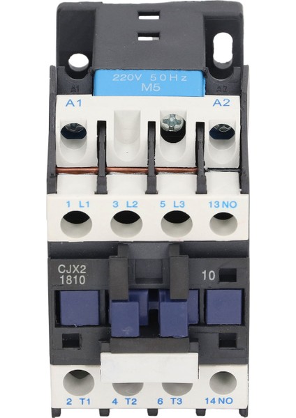 220V 18A Ac Kontaktör Normalde Açık Elektrik Kontaktörü Gümüş Alaşımlı Kontak M5 Vida CJX2‑1810 (Yurt Dışından) fırsatları