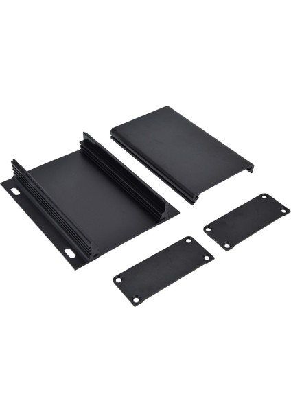 Alüminyum Alaşımlı Elektrik Kutusu Proje Kasası Bölünmüş Muhafaza 25X84X100MM Mat Siyah Plaka (Yurt Dışından) fırsatları