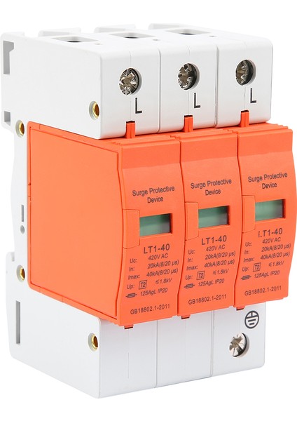3p 20KA-40KA 420VAC Ev Aşırı Gerilim Korumalı Düşük Gerilim Parafudr Cihazı (Yurt Dışından) fırsatları