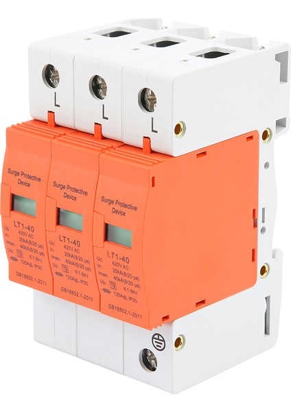 3p 20KA-40KA 420VAC Ev Aşırı Gerilim Korumalı Düşük Gerilim Parafudr Cihazı (Yurt Dışından) indirimleri