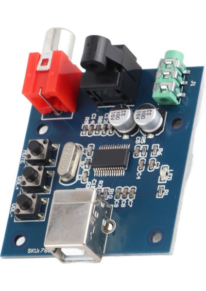 Dac Dekoder Modülü USB Giriş Koaksiyel Fiber Optik Hıfı Ses Kartı Bileşen PCM2704 (Yurt Dışından) indirimleri
