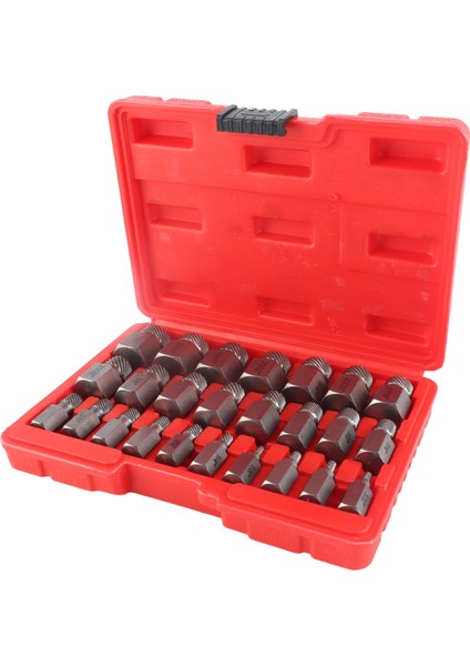 25 Adet Hasarlı Vida Çıkarma Takımı Altıgen Başlı Cıvata Çıkarıcı Krom Molibden Çelik Kırık Vida Çıkarma Aracı (Yurt Dışından) fiyatları