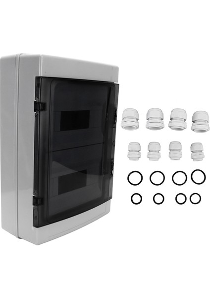 Su Geçirmez Dağıtım Kutusu IP65 24 Yollu Güç Dağıtımları Iletişim Için Koruma Kutuları (Yurt Dışından)