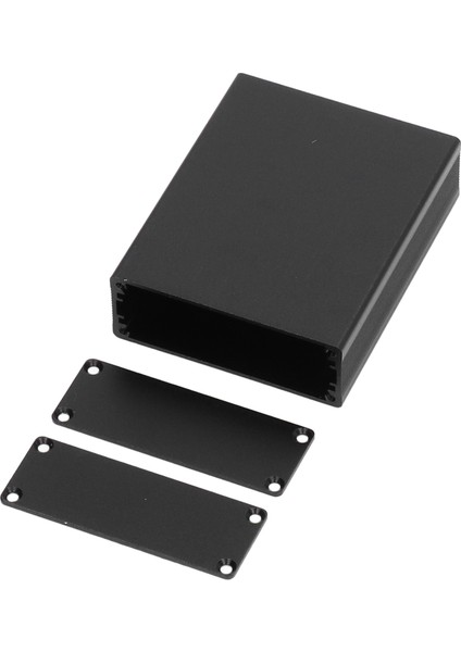 Alüminyum Alaşımlı Elektrik Kutusu Projesi Bağlantı Kutusu Entegre Muhafaza 24X64X80MM Mat Siyah (Yurt Dışından) indirimleri