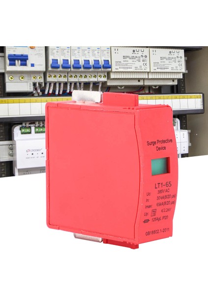 Aşırı Gerilim Koruma Cihazı Ev Aşırı Gerilim Koruması Tutucu Ac 385V65KA (Yurt Dışından) indirimleri