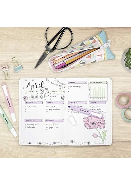 Swing Cool Fosforlu Kalem 6'lı Paket, Çok Renkli (1 Paket x 6 Adet)
